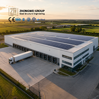 ZW Düşük Maliyetli Prefabrik Çelik Depo, Modüler Hızlı Kurulum Çelik Yapı Fabrikası
