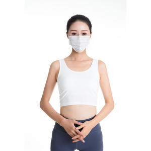 Produsen penutup wajah bedah medis sekali pakai Non anyaman <span class=keywords><strong>Earloop</strong></span> 3 lapis - Product Image 6