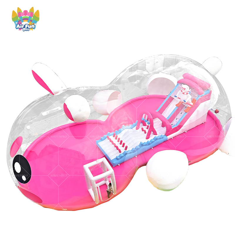 Fun House Clear Inflatable Crystal Igloo