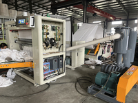 Machine automatique de pliage de serviettes en acier pour le gaufrage du caoutchouc, machine de pliage de mouchoirs en papier