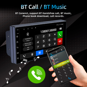 Phổ 7 inch 2 din <span class=keywords><strong>Android</strong></span> đài phát thanh xe máy nghe nhạc GPS navigation Wifi FM gương liên kết xe đa phương tiện Máy nghe nhạc - Product Image 6