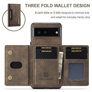 Funda <span class=keywords><strong>de</strong></span> teléfono tipo billetera <span class=keywords><strong>de</strong></span> cuero desmontable magnética <span class=keywords><strong>de</strong></span> PU <span class=keywords><strong>de</strong></span> alta calidad adecuada para <span class=keywords><strong>Google</strong></span> <span class=keywords><strong>Pixel</strong></span> 7 6 Pro 2 en 1 funda protectora - Product Image 2