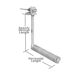 Chauffe-eau immergé en acier inoxydable PTFE pour solutions acides/base et bains d'électrodéposition 440V/110V Garantie 1 an - Product Image 6