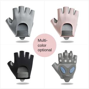 Guantes Deportivos Personalizados Wusi para Yoga, Gimnasio y Fitness, Unisex, para Entrenamiento con Pesas, Medios Dedos, Protección de Palma - Product Image 2