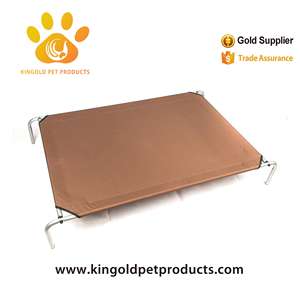 Cama Impermeable para Mascotas con Marco Metálico, Cama Elevada para Perros, Cama Portátil de Malla para Acampar - Product Image 4