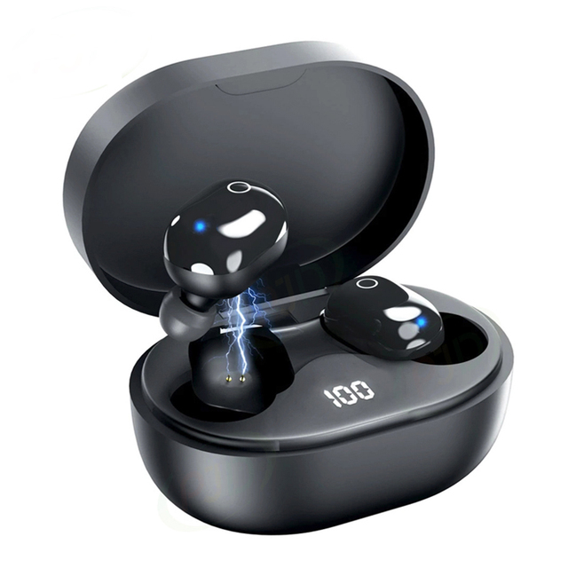Hot Selling A6S Plus TWS Wireless Headsets Earphones Stereo Headphones Sport Noise Cancelling Mini Earbuds for All Smart Phone