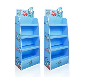 JOY New Hot Customized PVC Display Racks Countertop Display Boxes Merchant Supermarket Display Racks Magazine Racks