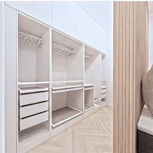 Armario Vestidor de Diseño Contemporáneo de Madera de Lujo, Personalizado, de Alta Calidad, Estilo Americano, Muebles Completos para el Hogar - Product Image 3
