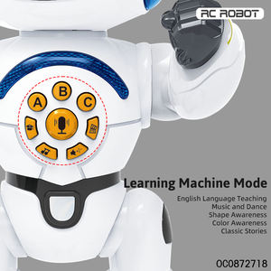 Multifunción RC control remoto baile robot programación juguetes con música ligera - Product Image 5