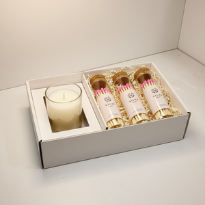 Contenitore in Vetro Ermetico con Tappo in Sughero per Fiammiferi, <span class=keywords><strong>Due</strong></span> Specifiche, Etichetta Personalizzabile, Set Regalo per Negozio di Candele, Fornitura all'Ingrosso - Product Image 4