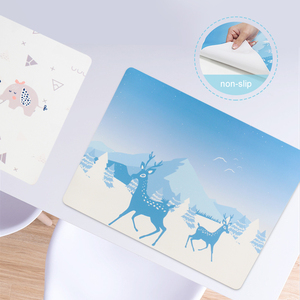 New Arrival Durable Silicone Bảng Mats Placemats Thiết Kế Tùy Chỉnh Trang Trí Bảng - Product Image 2