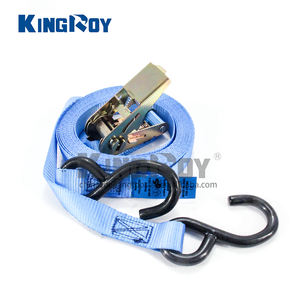 Correa de Amarre KINGROY E Track con Gancho Plano en S de 2 Pulgadas, Cinta de Carga de Poliéster con Certificación CE, Resistencia a la Rotura de 1500 Libras, Mango de Aluminio para - Product Image 2