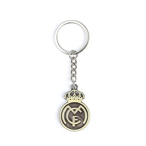 Llavero de Fútbol YY, Colgante de Aleación de Bronce del AC Milan, Atlético de Madrid, Liverpool, Inter, Regalo Promocional Publicitario - Product Image 3