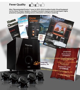 Sistema de Audio Profesional para Cine en Casa Levoice L-51/S5/B320 Big Ant5.1, Paquete de Altavoces Esféricos con <span class=keywords><strong>Sonido</strong></span> Envolvente para Sala de Estar y TV - Product Image 3