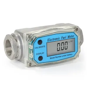 Digital diesel flow meter, digital fuel flow meter, digital diesel fuel oil arus penghitung meteran