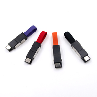 Mini llavero de Cable de datos para Samsung, Micro USB tipo C OTG 4 en 1 3A, 13CM, regalo de promoción