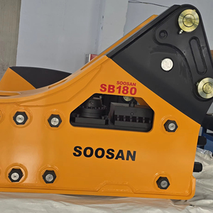 Martillo Hidráulico Tipo Caja SOOSAN SB180, Suministro Directo de Fábrica, Garantía de Un Año, Características Estándar Incluidas - Product Image 1