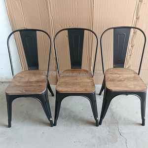 Barato al aire libre Café Restaurante Estilo Industrial Antiguo Comedor Sillas Vintage Metal <span class=keywords><strong>Tolix</strong></span> <span class=keywords><strong>Silla</strong></span> - Product Image 3