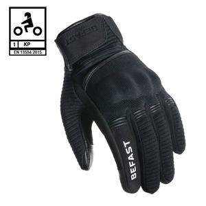 Befast REPORT CE guantes de moto de verano Negro M - Product Image 1