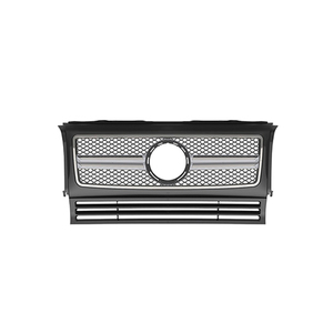 G65 AMG Style Black Car Front Grille Fit for Mercedes Benz W463/W464 G Class G500 G550 Model Year 2019 +. - Product Image 2