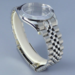 Acier inoxydable 316L 36/39mm 20ATM boîtier de montre <span class=keywords><strong>bracelet</strong></span> <span class=keywords><strong>jubilé</strong></span> pour <span class=keywords><strong>Seiko</strong></span> NH35 NH34 NH36 Miyota8215 8205 mouvements verre saphir - Product Image 3