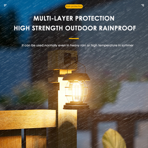 New <span class=keywords><strong>Dimmer</strong></span> ngoài trời năng lượng mặt trời dẫn cắm trại đèn lồng cho khu vườn - Product Image 2