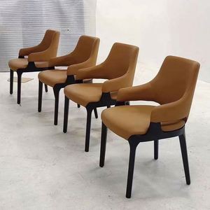High Quality Luxury Modern Wood <b>Dining</b> <b>Chair</b> for Restaurant Hotel <b>Dining</b> Room Living Room & Home Office Use with Customization - Product Image 3