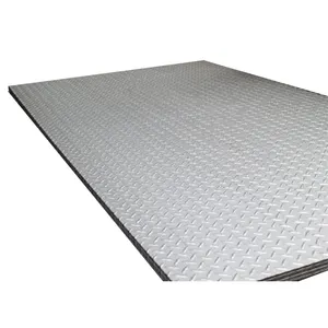 批发工厂价格q235毫秒金刚石钢板低碳钢板/a36小时方格铁片/图案板