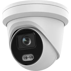 Hik kamera ip 4MP DS-2CD2347G2-LU asli VCA kamera POE luar ruang mikrofon bawaan 24/7 gambar warna penuh 130DB True WDR