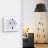 Bilihondim EU Mini Prise Intelligente WiFi avec Variateur 200W 1 Canal, Contrôle à Distance via l'Application Tuya Smart Life, Compatible avec Alexa et Google Assistant