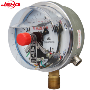 Manômetro Eletrônico de Aço Inoxidável de 100mm com Contato Elétrico Modelo <span class=keywords><strong>YXC</strong></span>-100 0~60MPa - Product Image 1