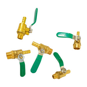 Robinet à bille en laiton massif, demi-pouce, à commande manuelle, robinet d'arrêt DN15 DN20 DN25 DN32 DN40 DN50, robinets à bille en laiton - Product Image 5