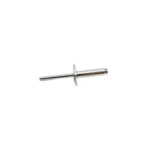 Rivets aveugles à grande bride en acier aluminium, tête ronde, zingués, peints par pulvérisation, fixations DIN, large plage de préhension - Product Image 1