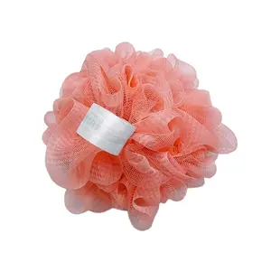 Pemasok kebutuhan sehari-hari spons mandi bola mawar sikat pembersih mandi bola mandi spons cuci tubuh dengan busa yang kaya