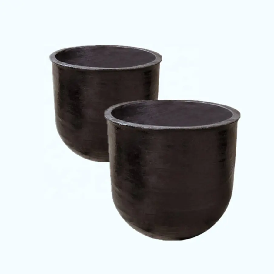 Refractory clay graphite crucible for melting metals with good price