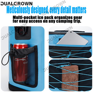 Заводская цена, новинка <span class=keywords><strong>2026</strong></span> года: водонепроницаемая термосумка-холодильник из ТПУ для пикника и кемпинга, мягкая изолированная сумка для обедов, 26 литров, с возможностью индивидуализации - Product Image 6