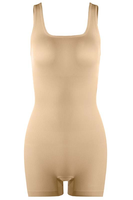 Body gainant une pièce côtelé sans coutures, style boxer, amincissant et sculptant la taille, pour femme, grande taille, le plus vendu