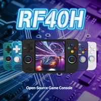Console portable open-source RF40H avec écran couleur de 4,0 pouces, console de jeu rétro nostalgique, joystick arcade, batterie 4000 mAh
