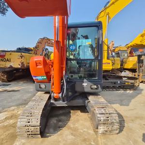 เครื่องยนต์เดิม มือสอง รถขุด Doosan DH60-7 ขนาด 6 ตัน บุ้งกี๋ 0.2 เมตร ราคาถูก มอเตอร์ เกียร์บ็อกซ์ 39 กิโลวัตต์ ปั๊ม PLC แบริ่ง ผลิตในเกาหลี - Product Image 4