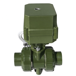 วาล์วบอลไฟฟ้าแบบมีมอเตอร์ COVNA ขนาด 1 นิ้ว UPVC DC24V แบบสองทาง ข้อต่อแบบยูเนียนคู่  พร้อมปลั๊กเสียบ  ใช้งานได้ 90 วัน - Product Image 5