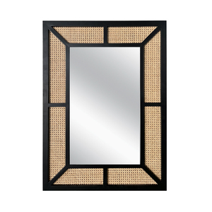 Miroirs décoratifs <span class=keywords><strong>en</strong></span> <span class=keywords><strong>rotin</strong></span> fait à la main, vente <span class=keywords><strong>en</strong></span> gros, bon marché, décoration de maison, meubles, <span class=keywords><strong>miroir</strong></span> de décoration murale - Product Image 3