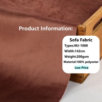 Tissu Velours 100% Polyester 200 GSM pour Ameublement et Canapé – Grande Vente