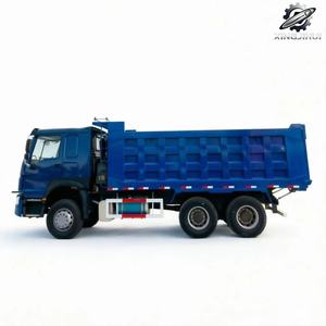 Camion benne d'occasion Howo 6x4 diesel, poids lourd, marque chinoise d'origine Sinotruk, pour construction et exploitation minière, bon état - Product Image 1