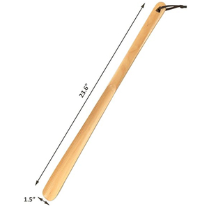 Chausse-pied professionnel en bambou OEM/ODM, 24 pouces, manche extra long, pour personnes âgées - Product Image 2