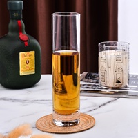 Samyo 280ml fabrieksdirecte groothandelsprijs handgeblazen kristallen champagneglazen zonder steel voor feestjes