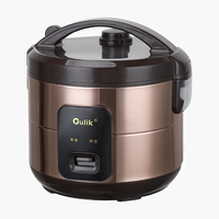 Cuisinière à riz électrique multifonctionnelle en acier inoxydable de 3L/4L/5L, vente en gros, appareil ménager pour la maison et l'hôtel