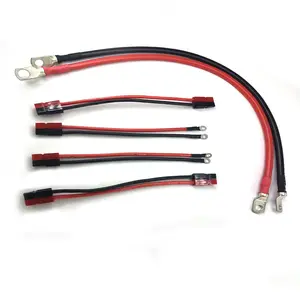 High Current Temperature OT75 SC25 4awg 6awg 8awg 10awg 12awg 14awg Battery Silicone Wire Terminal Crimping Copper Lug Cable