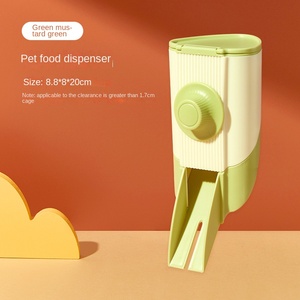 Premio di lusso automatico di coniglio di grande capacità gabbia di plastica montato piccolo distributore di cibo per <span class=keywords><strong>animali</strong></span> - Product Image 4
