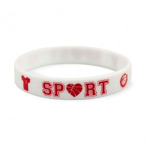 Bracelet en silicone pour le basketball, bracelet en caoutchouc pour fêtes de basketball, cadeaux sportifs, prix, décorations, fournitures de récompenses - Product Image 6