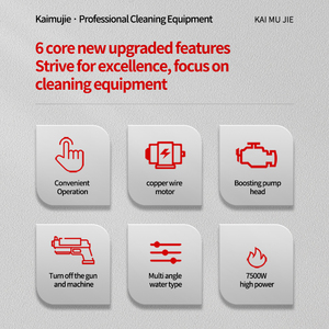 KH-1980B High-pressure Cleaning Machine <strong>Car</strong> <strong>Wash</strong> Machine 380V <strong>Car</strong> <strong>Wash</strong> Shop Farm <strong>Wash</strong> Floor High-pressure <strong>Water</strong> Gun - Product Image 3